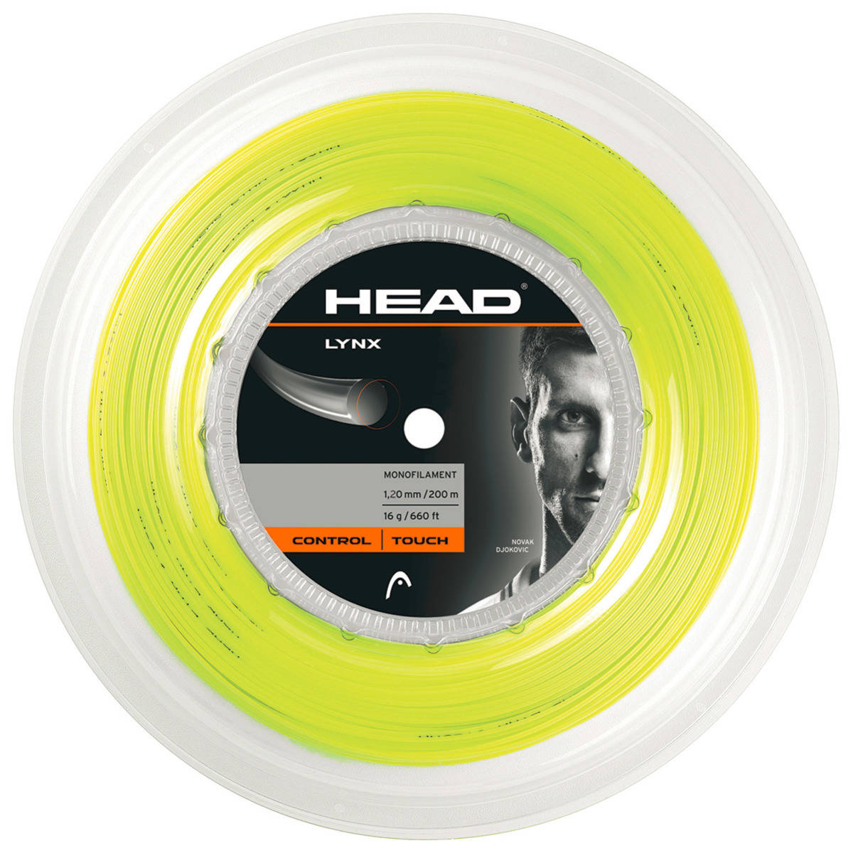 Bobine de cordage de tennis head lynx 1 20mm