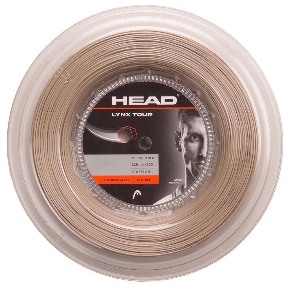 Bobine de cordage de tennis head lynx tour champagne