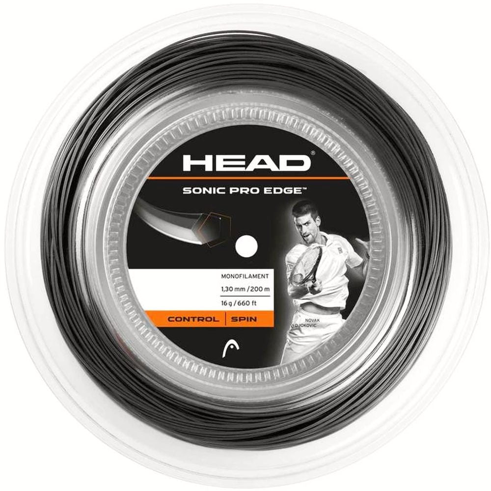 Bobine de cordage de tennis head sonic pro edge 1 25mm