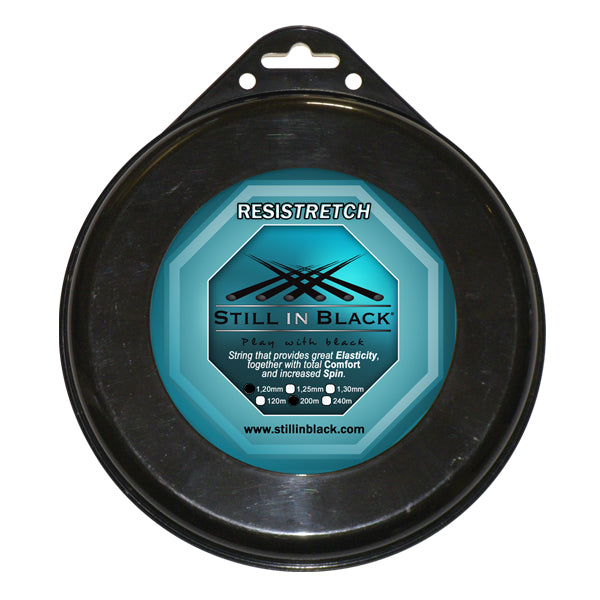 Bobine de cordage de tennis stillinblack resistretch 1 20mm bleu