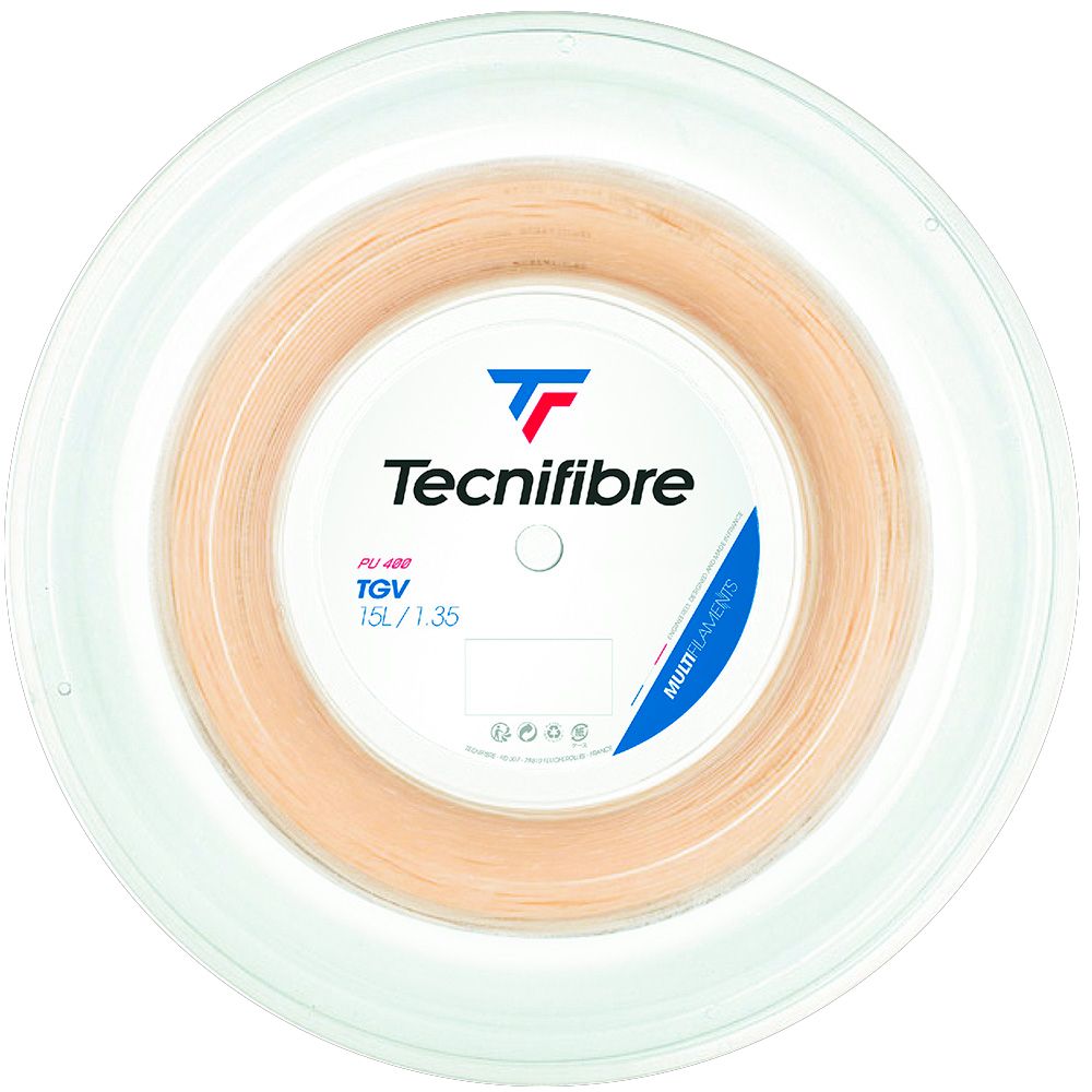 Bobine de cordage de tennis tecnifibre tgv 1 35mm
