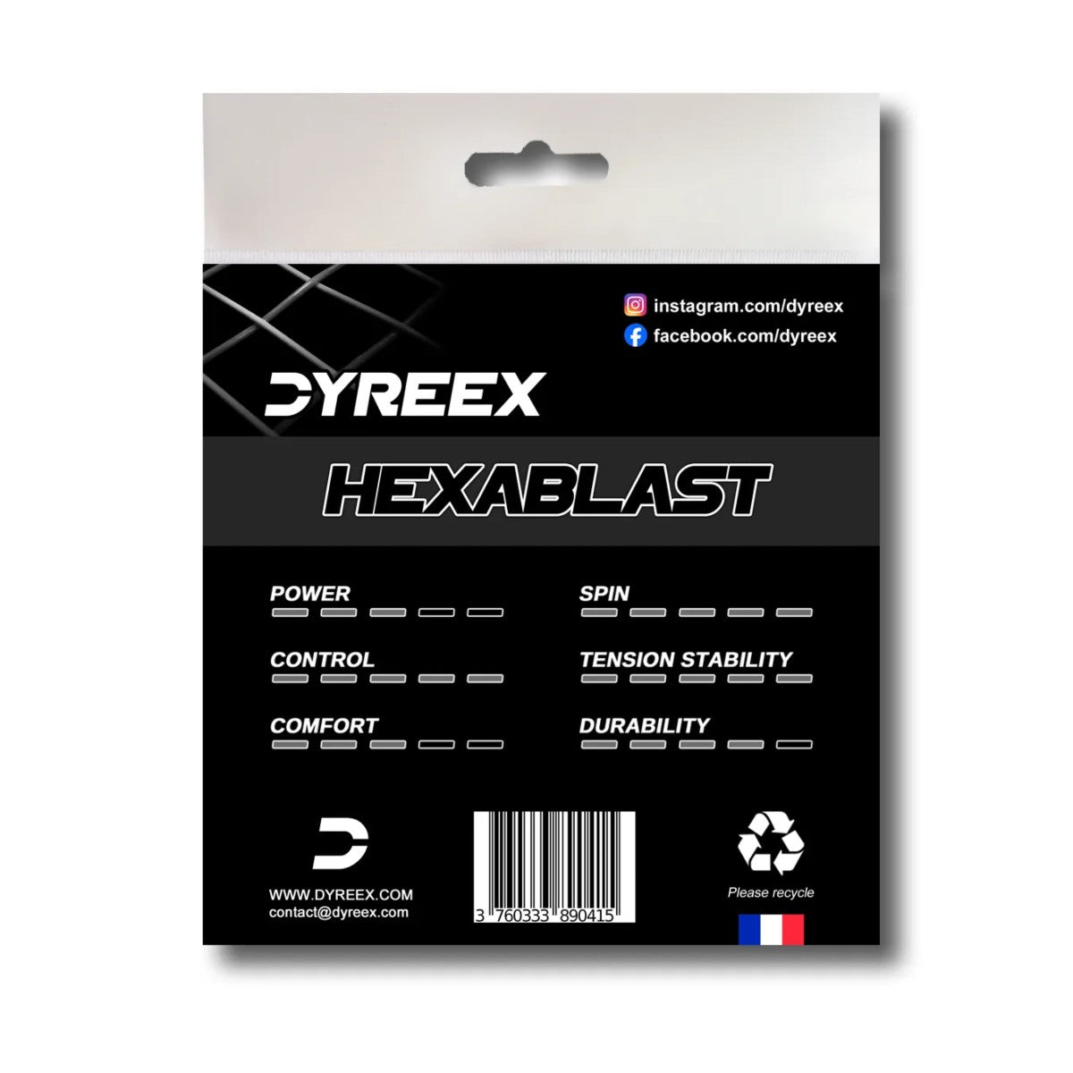 Cordage Dyreex Hexablast