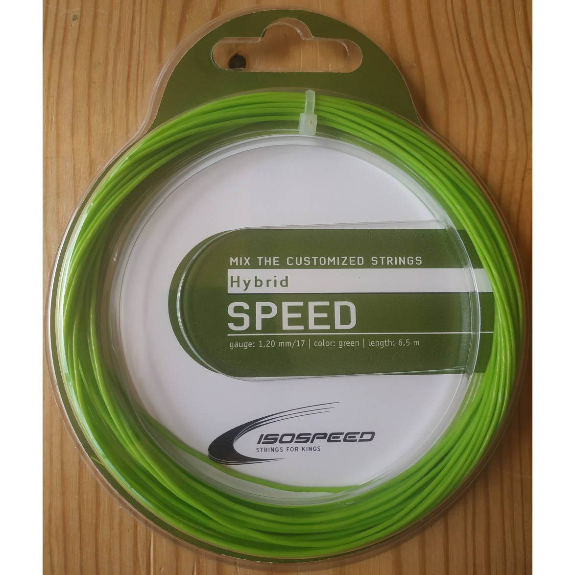 Cordage de tennis hybrid isospeed speed