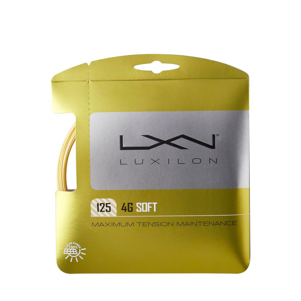Cordage Tennis Luxilon 4G Soft