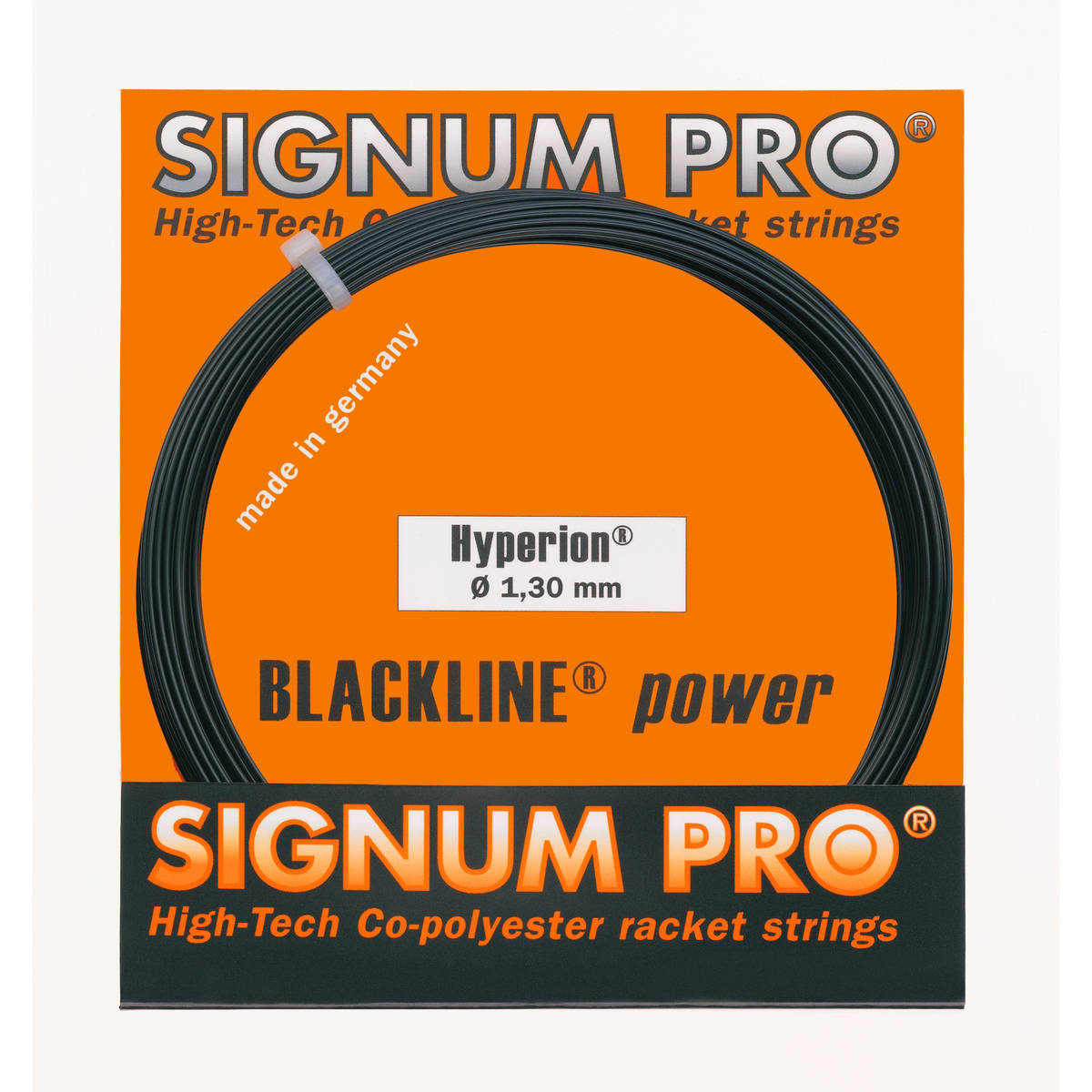 Cordage de tennis signum pro hyperion 1 30mm noir
