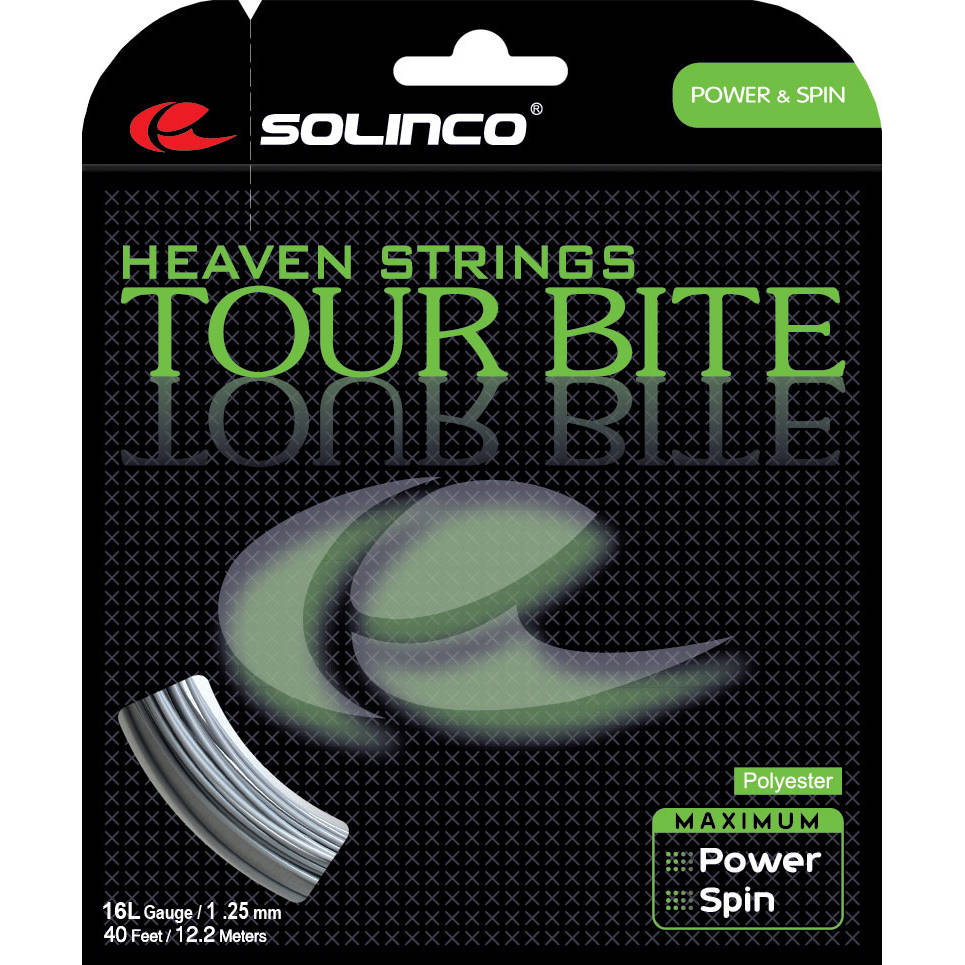 Cordage de tennis solinco tour bite 1 25mm