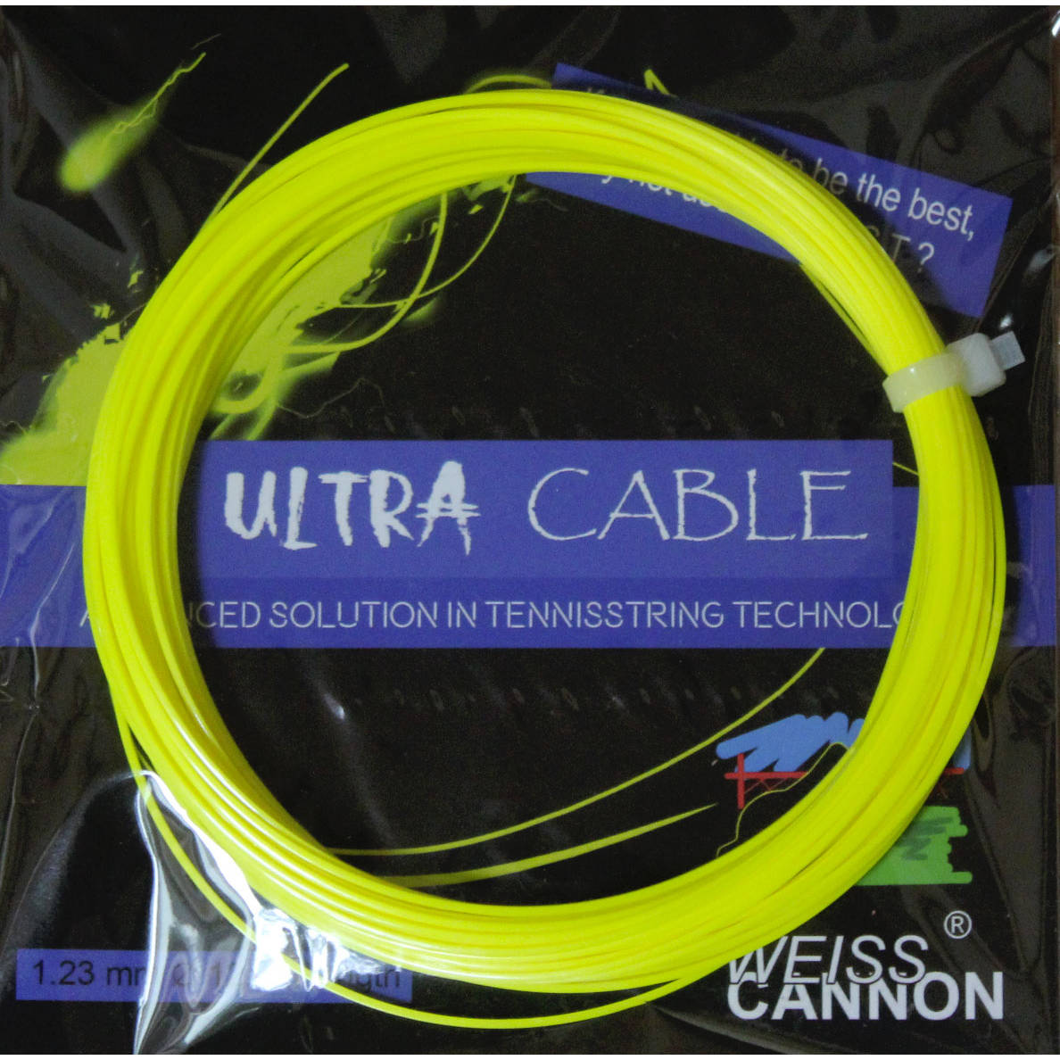 Cordage de tennis weiss cannon ultra cable
